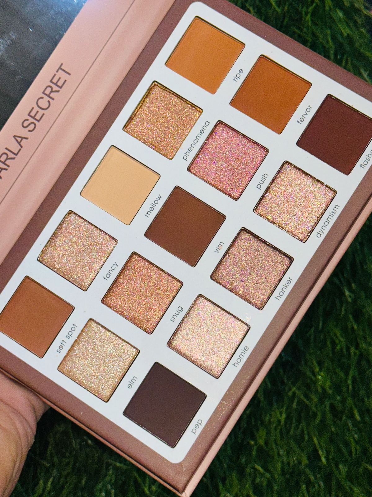 CARLA SECRET WARM NUDE COLOR PRO EYESHADOW PALETTE
