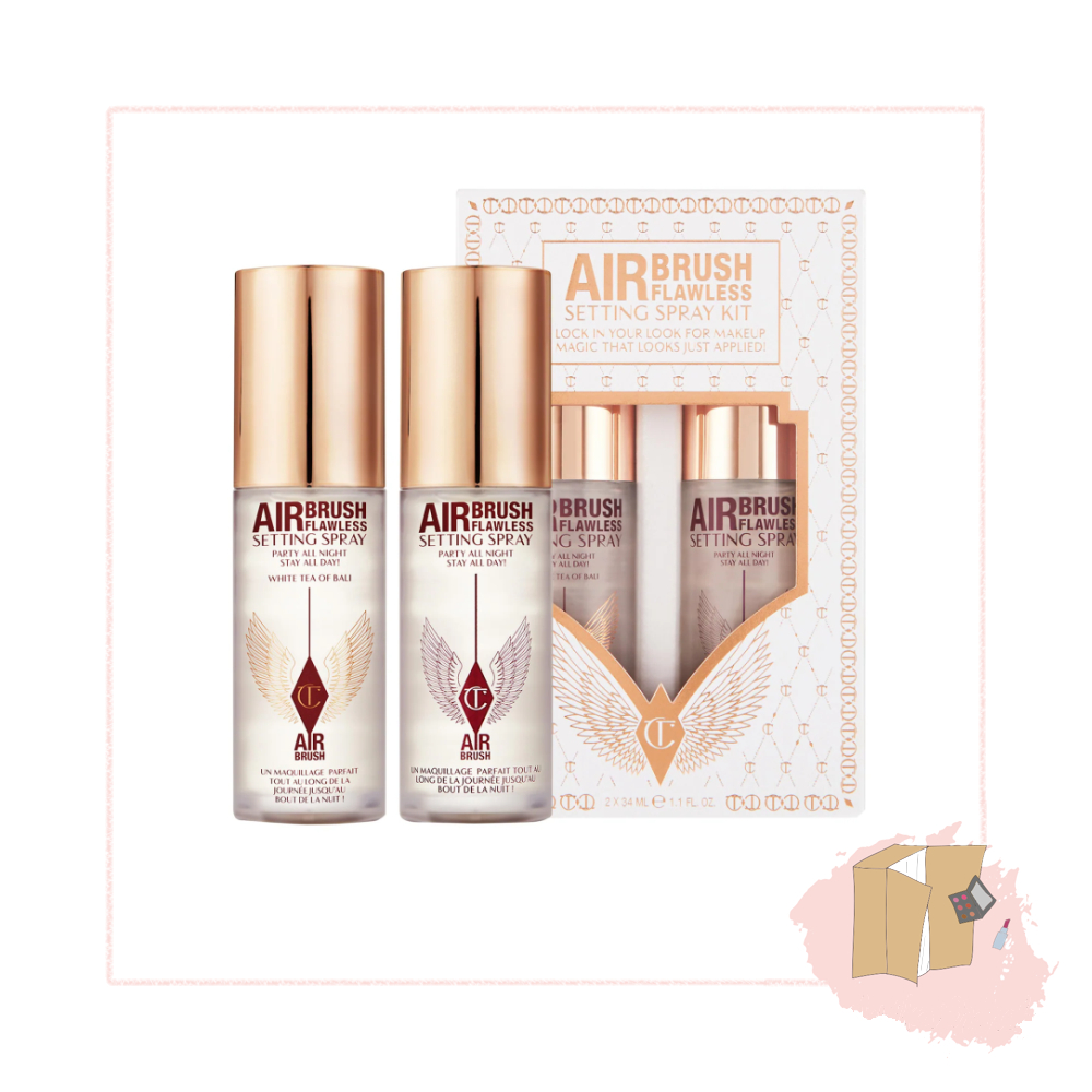 CHARLOTTE TILBURY SETTING SPRAY 2 IN 1 SET - 34ML