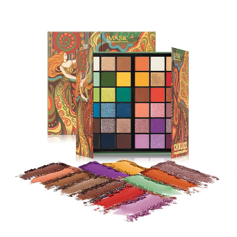 IMAGIC PROFESSIONAL COSMETICS CHALICE 36 COLOR EYESHADOW PALETTE - SHADE EY335