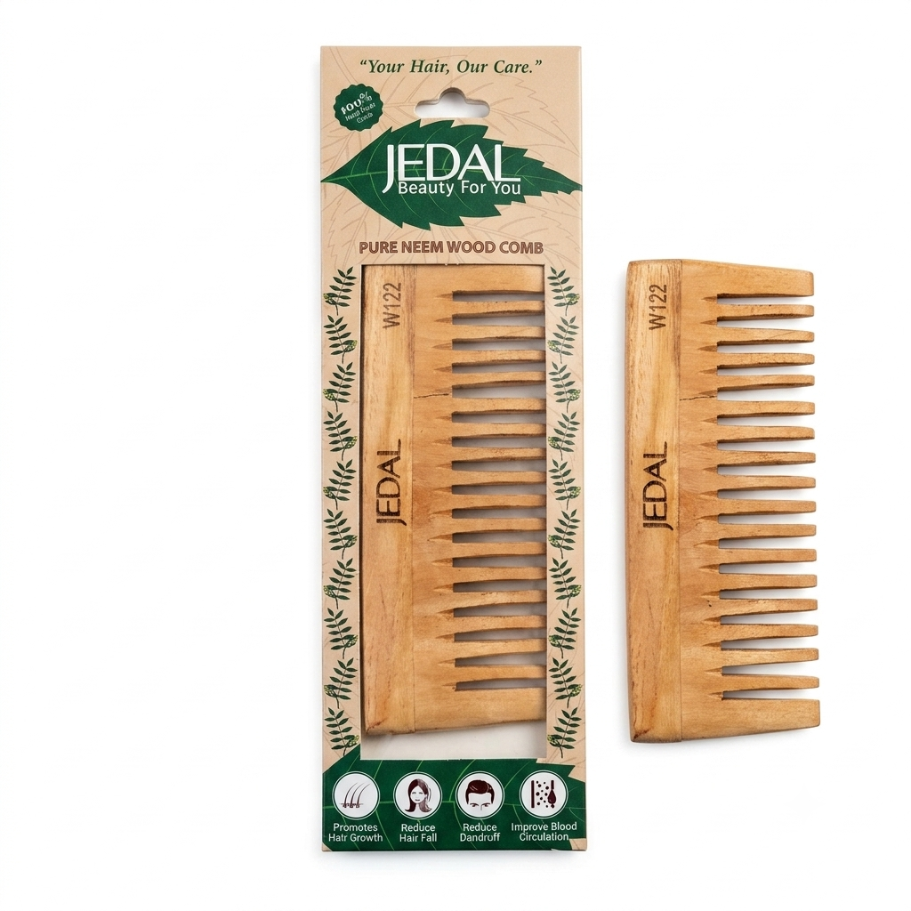 JEDAL PURE NEEM WOOD COMB
